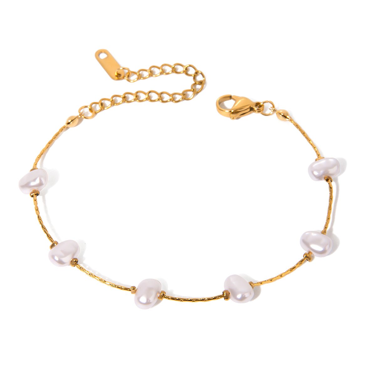 Sphère Baroque Bracelet - 18k Gold Plated Jewelry Switzerland