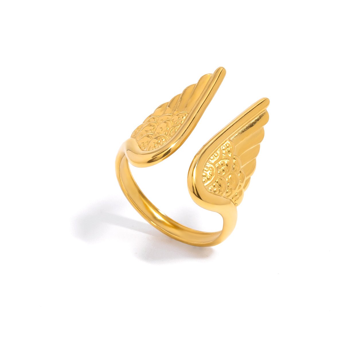 Ailes d’Or Ring - 18k Gold Plated Jewelry Switzerland