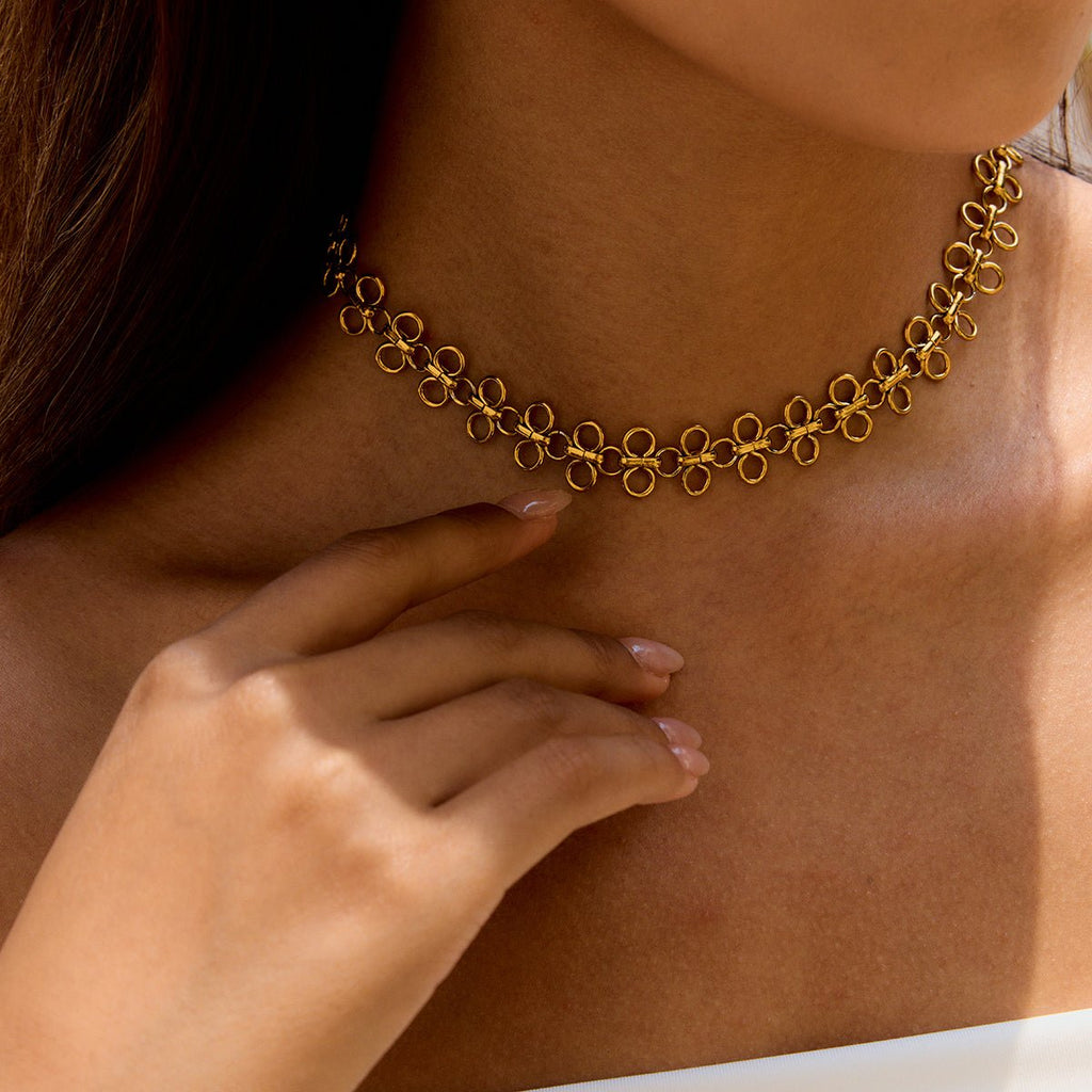 Anneaux Éternels Necklace - 18k Gold Plated Jewelry Switzerland