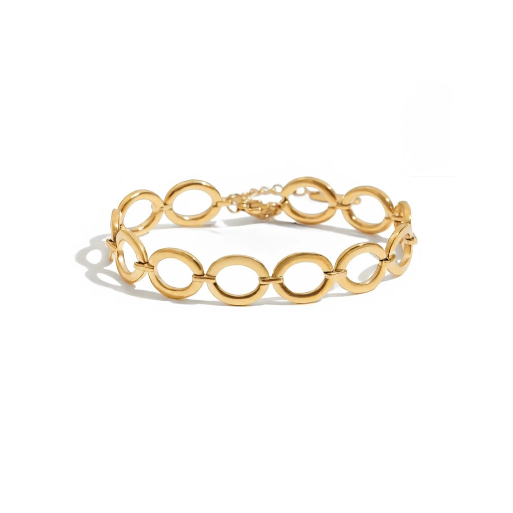 Anneaux Infini Bracelet - 18k Gold Plated Jewelry Switzerland