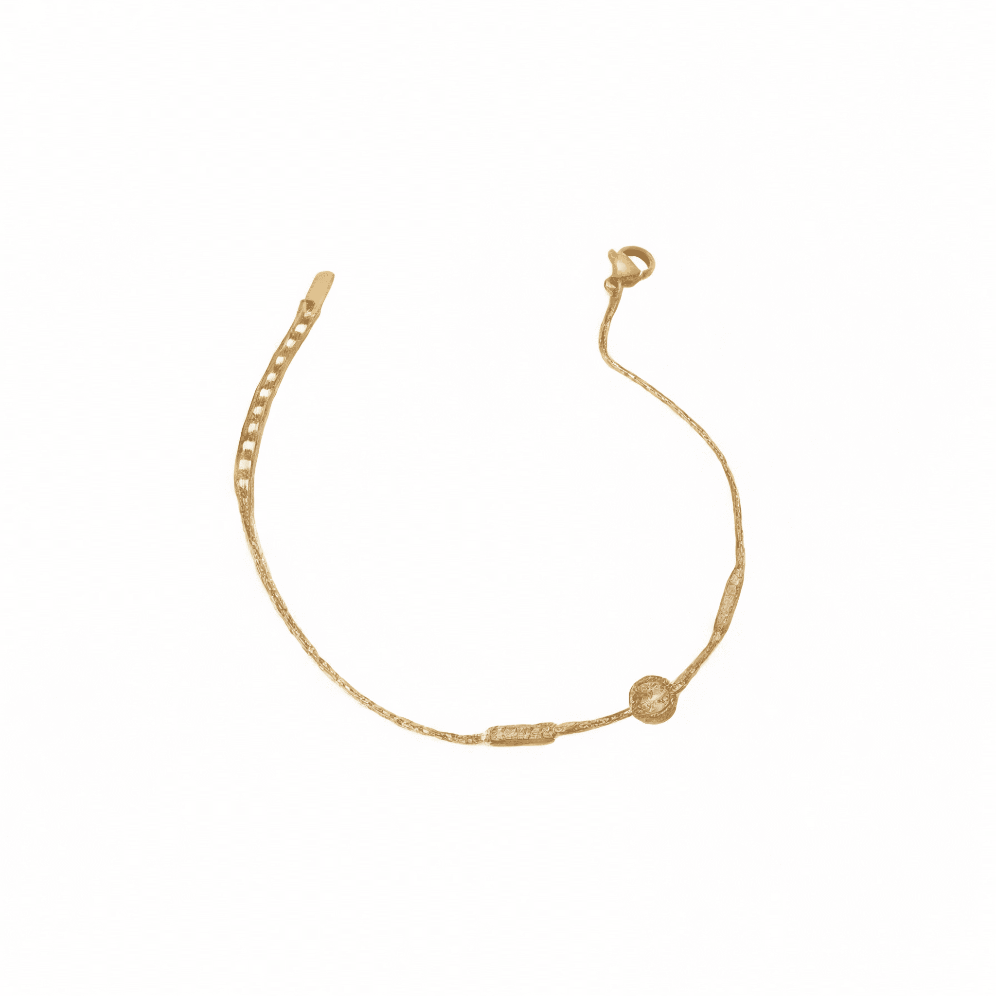 Barre Rosée Bracelet - 18k Gold Plated Jewelry Switzerland