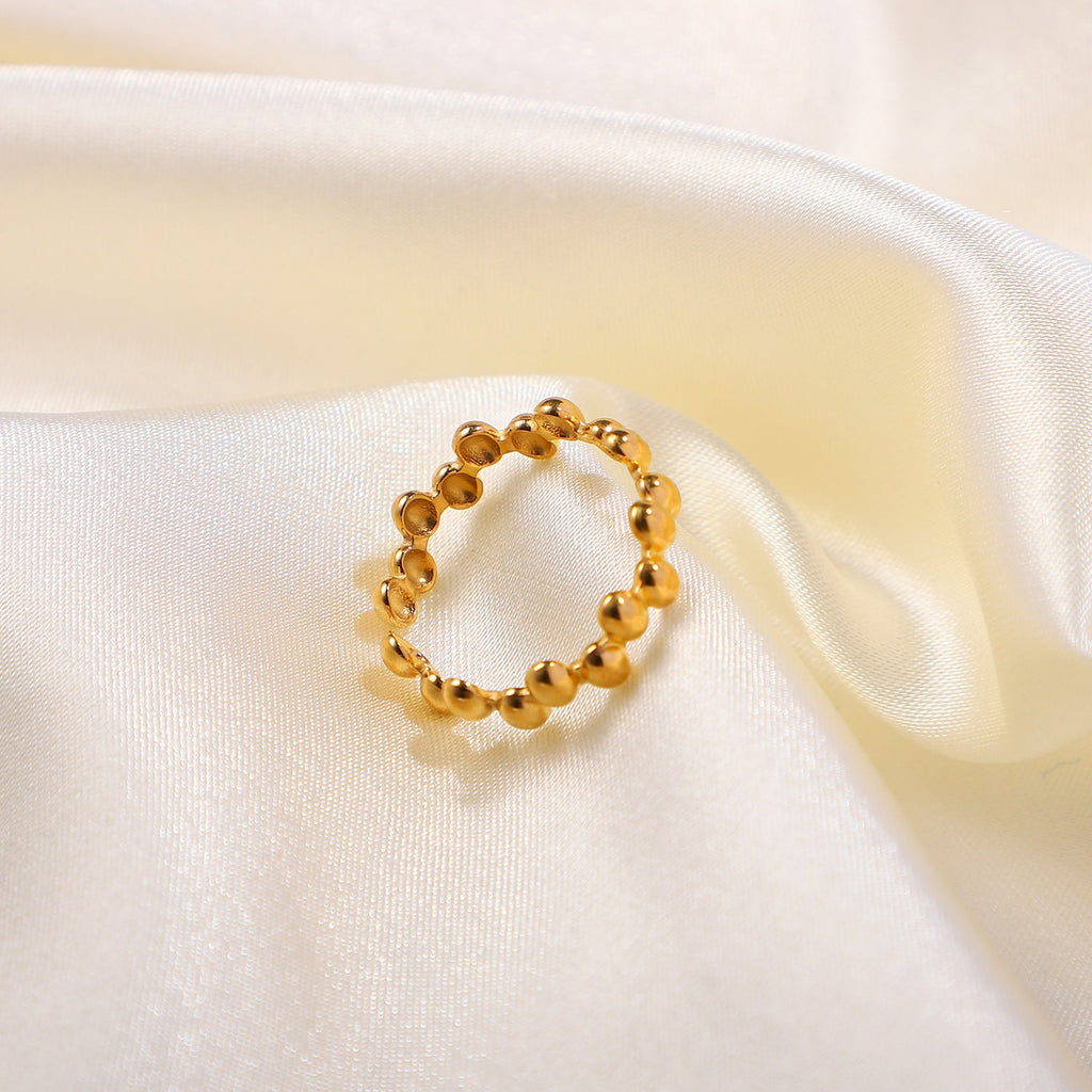 Bulle d’Or Ring - 18k Gold Plated Jewelry Switzerland