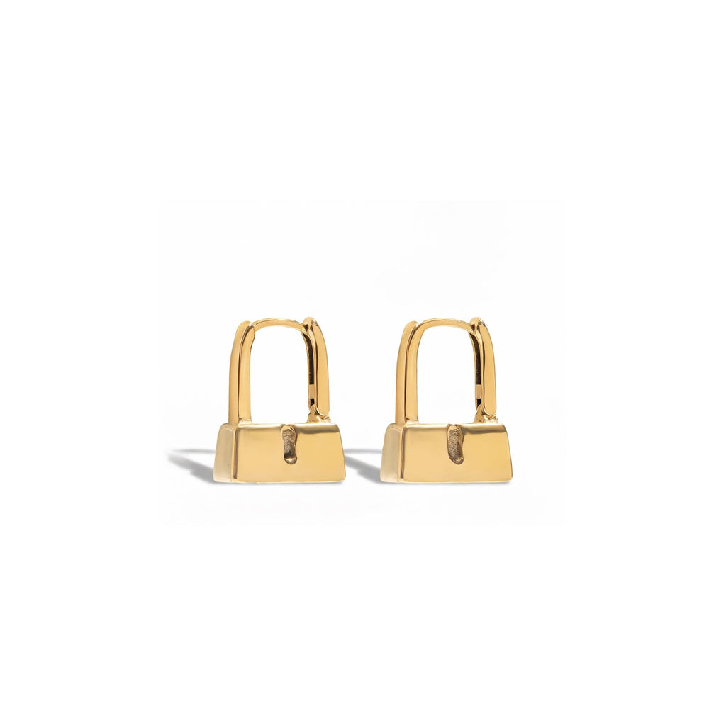 Cadenas d’Or Earrings - 18k Gold Plated Jewelry Switzerland