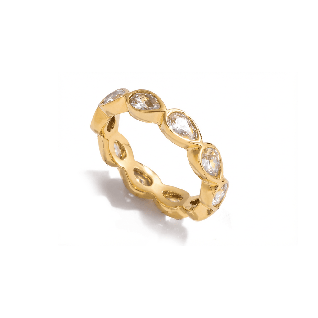 Caresse de Dune Ring - 18k Gold Plated Jewelry Switzerland