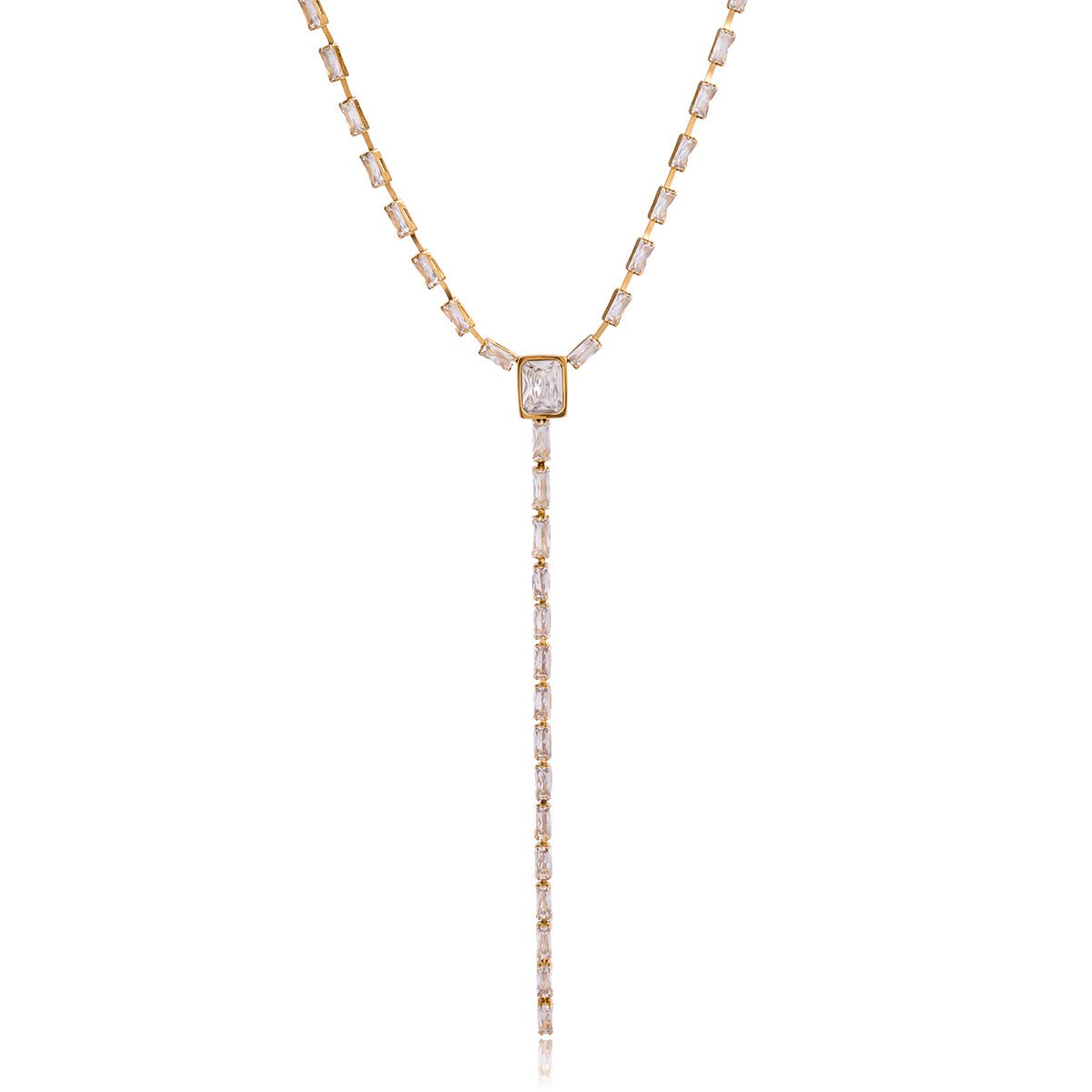Cascade de Glace Necklace - 18k Gold Plated Jewelry Switzerland