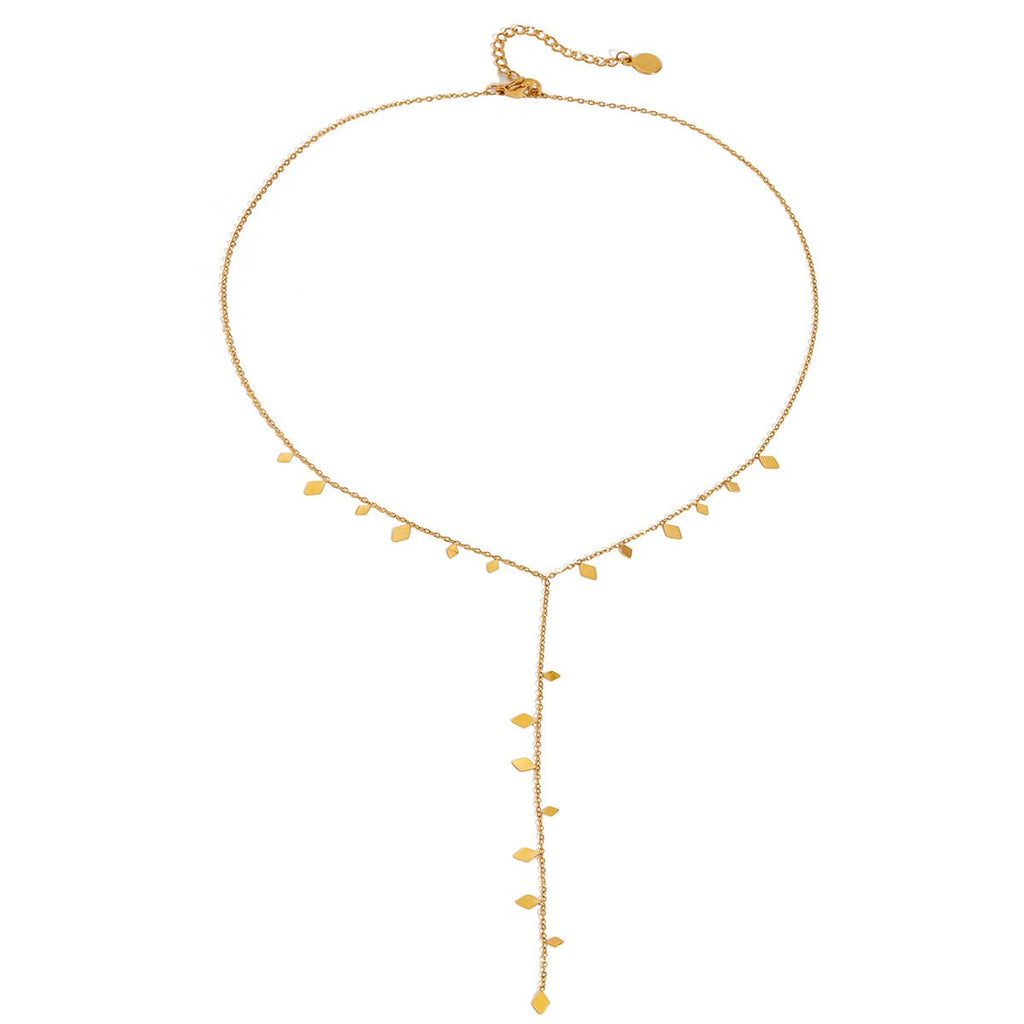 Cascade d’Éclats Necklace - 18k Gold Plated Jewelry Switzerland