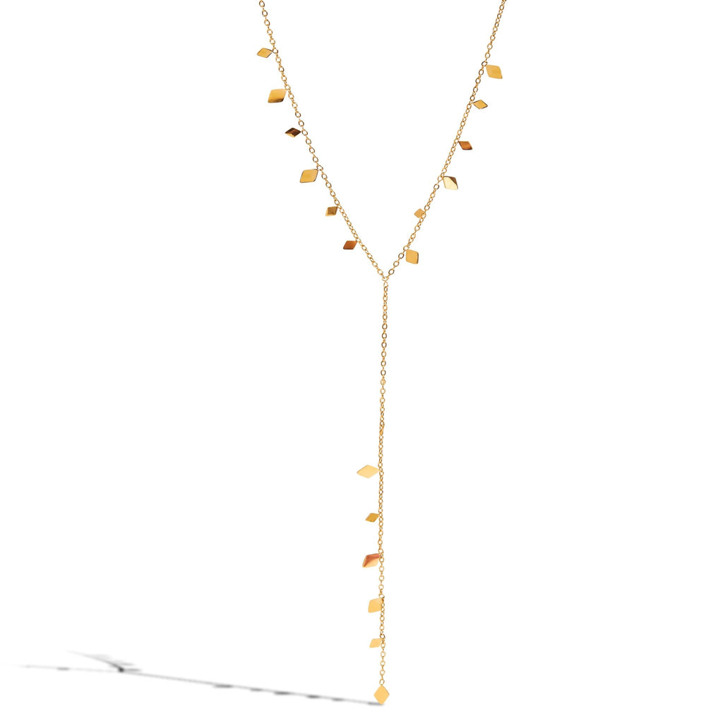 Cascade d’Éclats Necklace - 18k Gold Plated Jewelry Switzerland