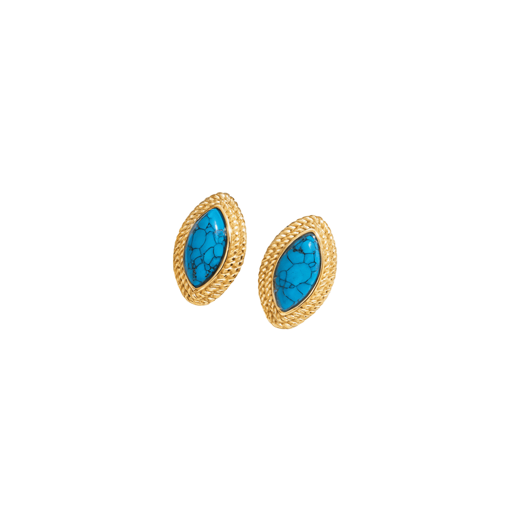 Ceil de Bail Earrings - 18k Gold Plated Jewelry Switzerland