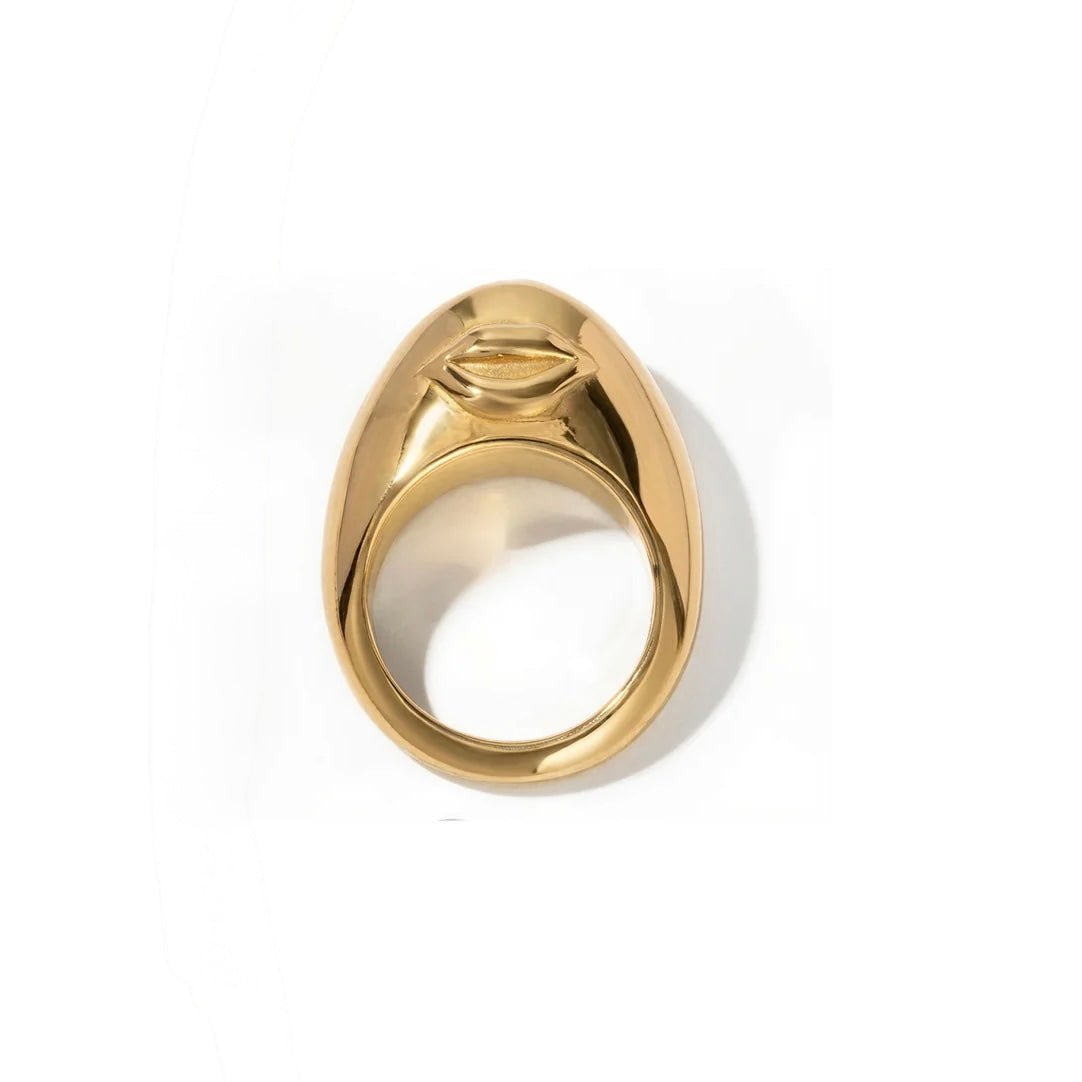 Ceil Mystique Ring - 18k Gold Plated Jewelry Switzerland