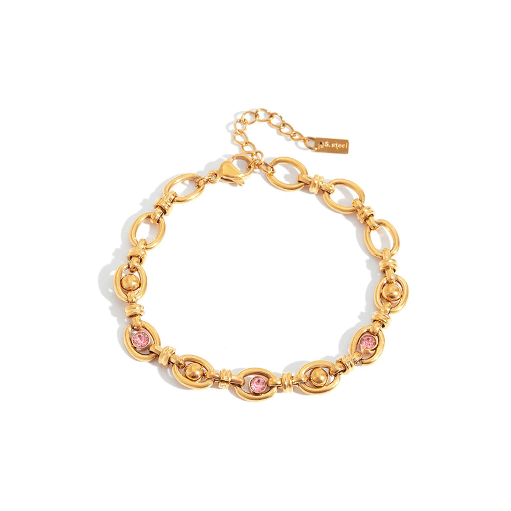 Ceil Rosé Bracelet - 18k Gold Plated Jewelry Switzerland