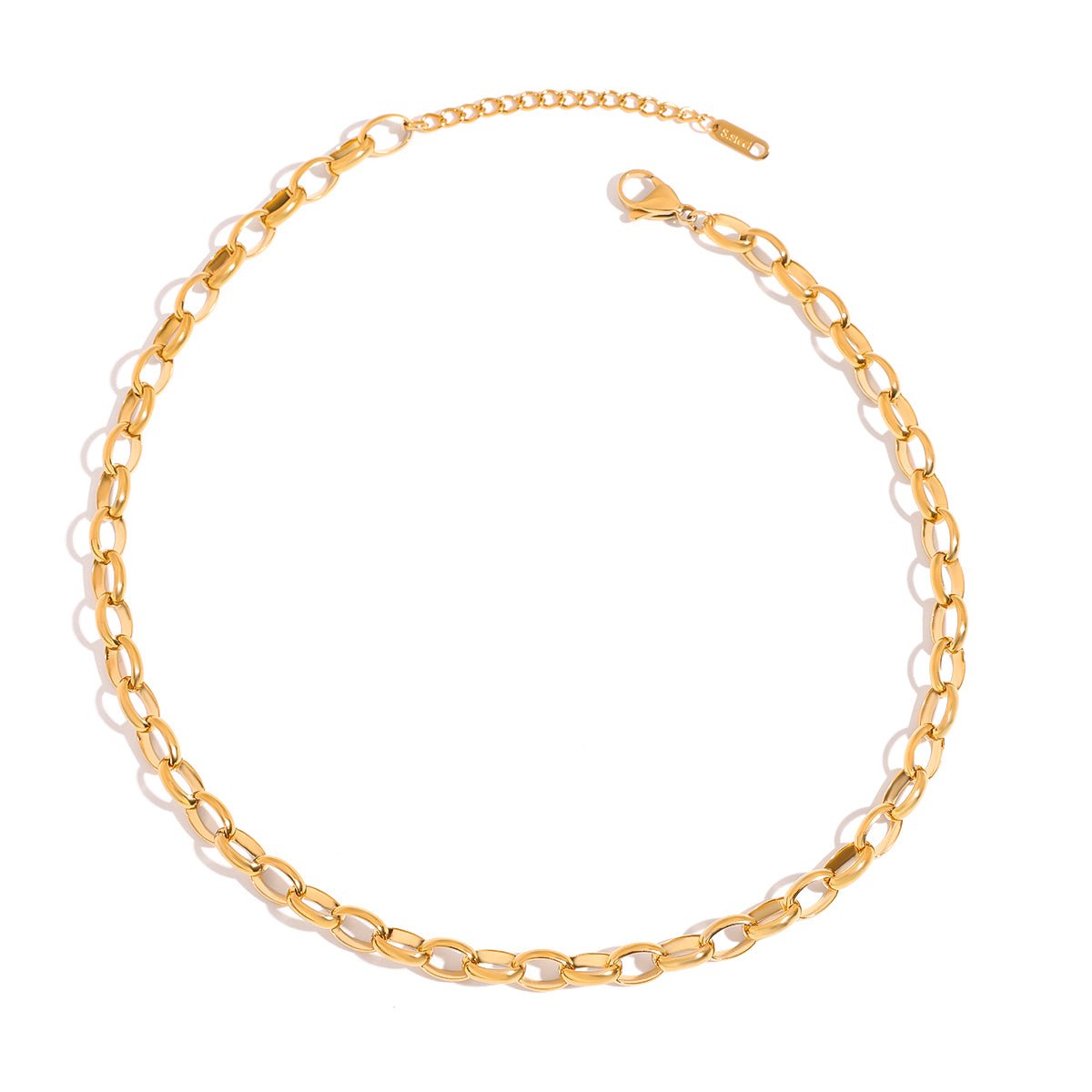 Chaîne d’Infini Necklace - 18k Gold Plated Jewelry Switzerland