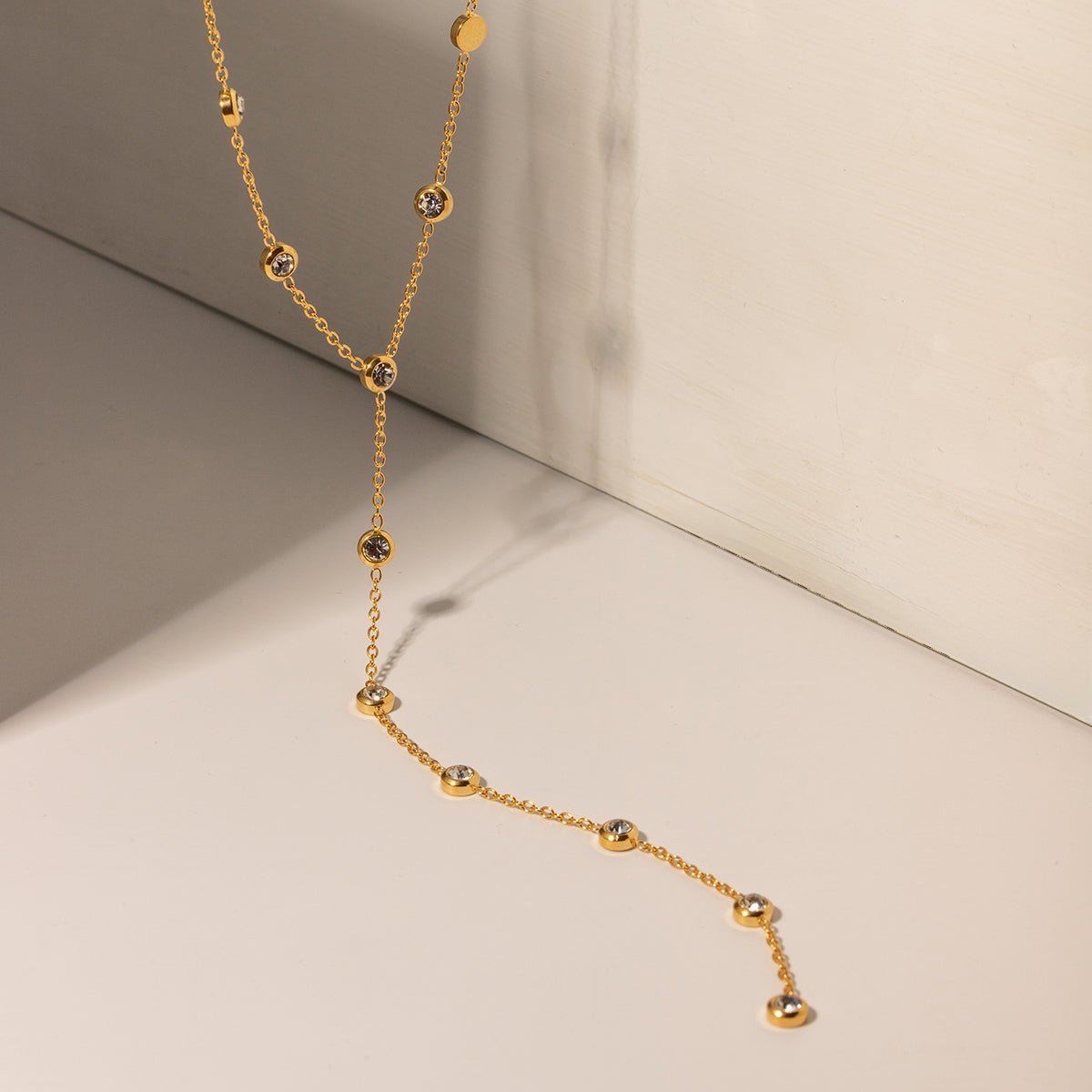 Constellation Filante Necklace - 18k Gold Plated Jewelry Switzerland
