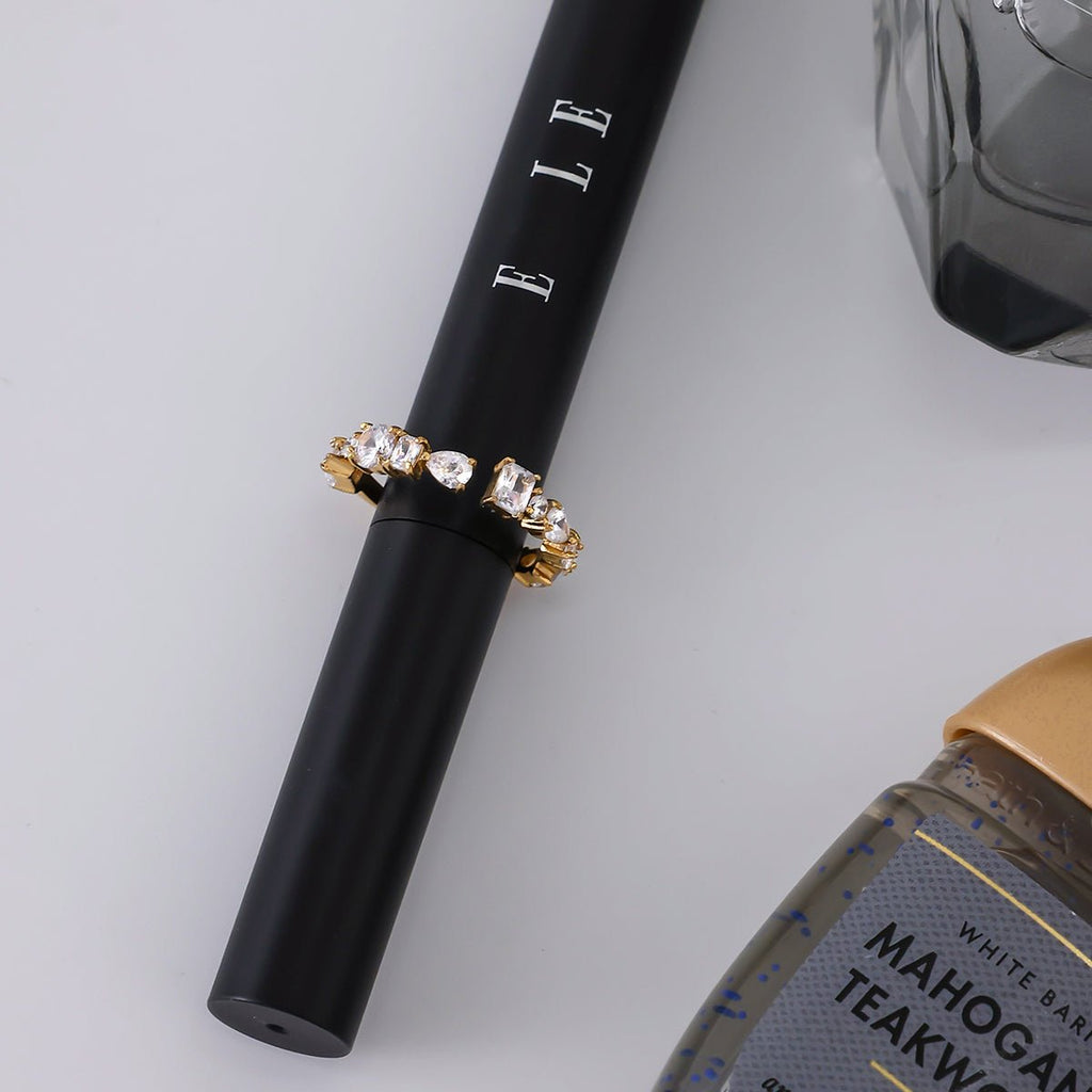 Constellation Ouverte Ring - 18k Gold Plated Jewelry Switzerland