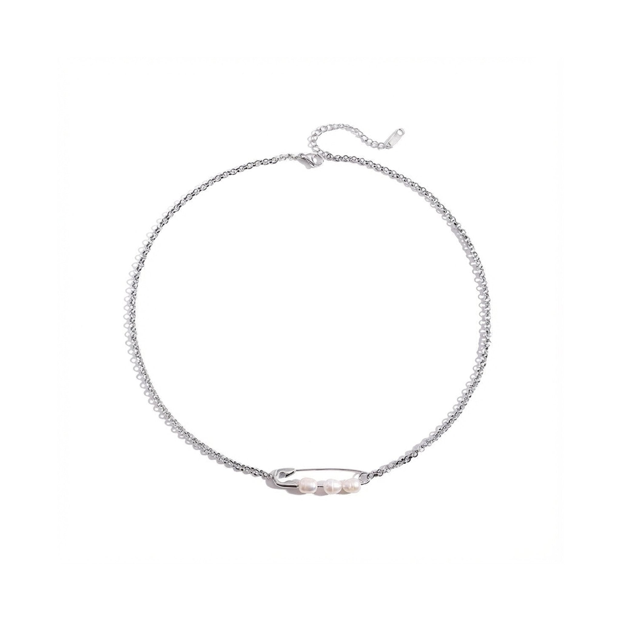 Épingle de Perles Necklace - 18k Gold Plated Jewelry Switzerland