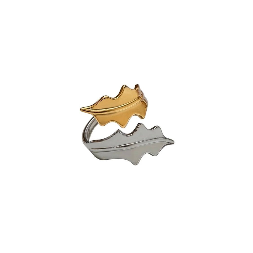 Feuille d’Or Ring - 18k Gold Plated Jewelry Switzerland