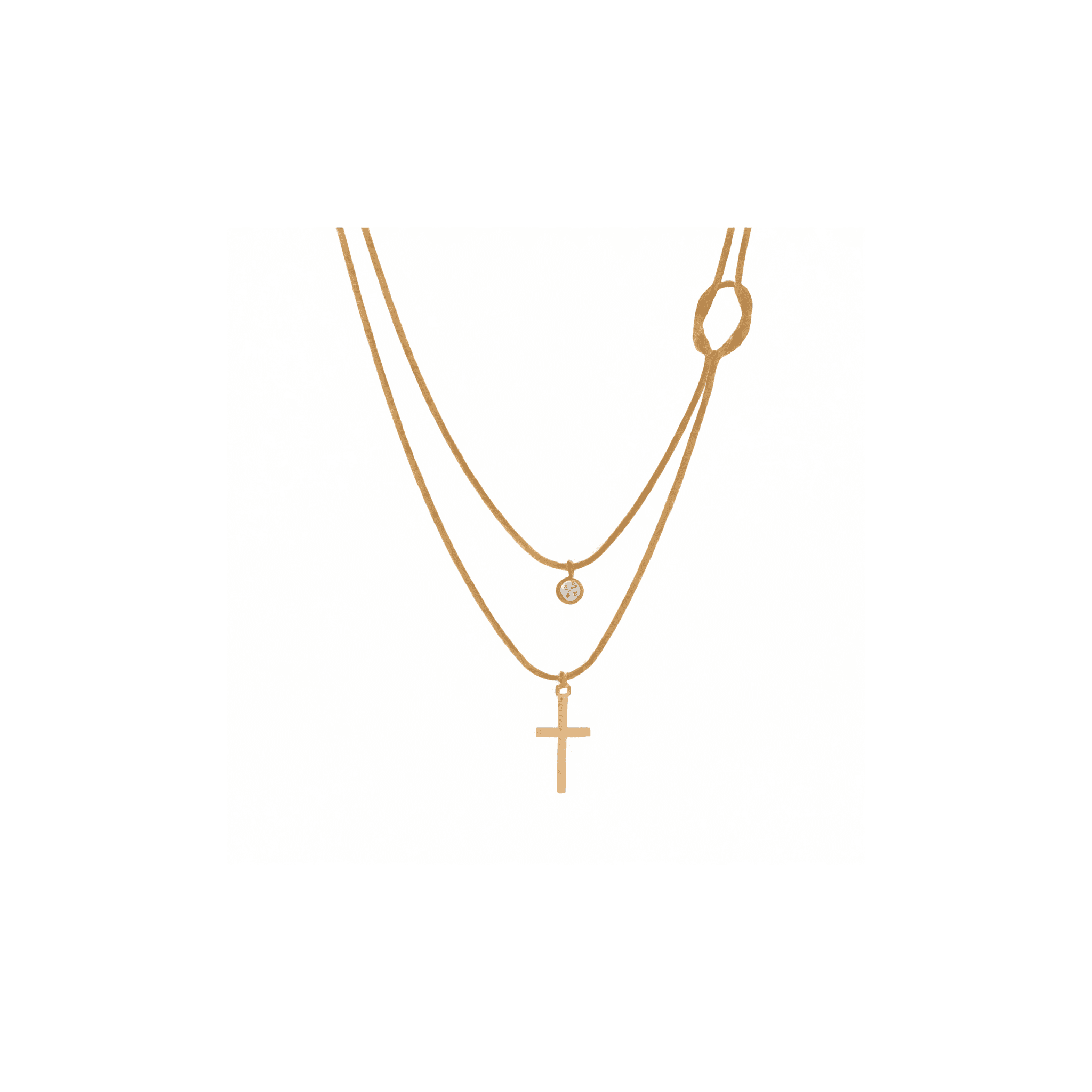 Fidélité Éternelle Necklace - 18k Gold Plated Jewelry Switzerland