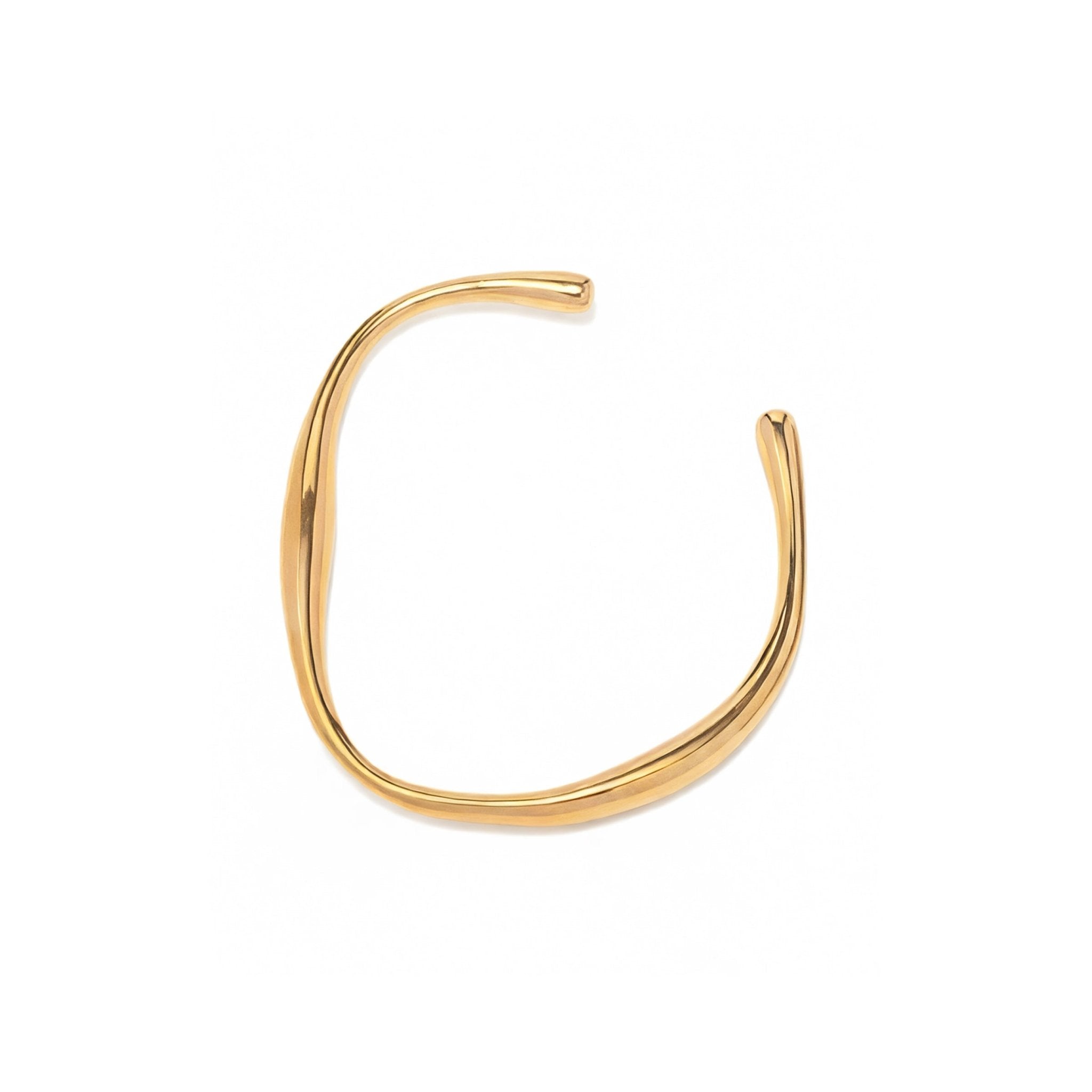 Goutte d’Or Cuff - 18k Gold Plated Jewelry Switzerland