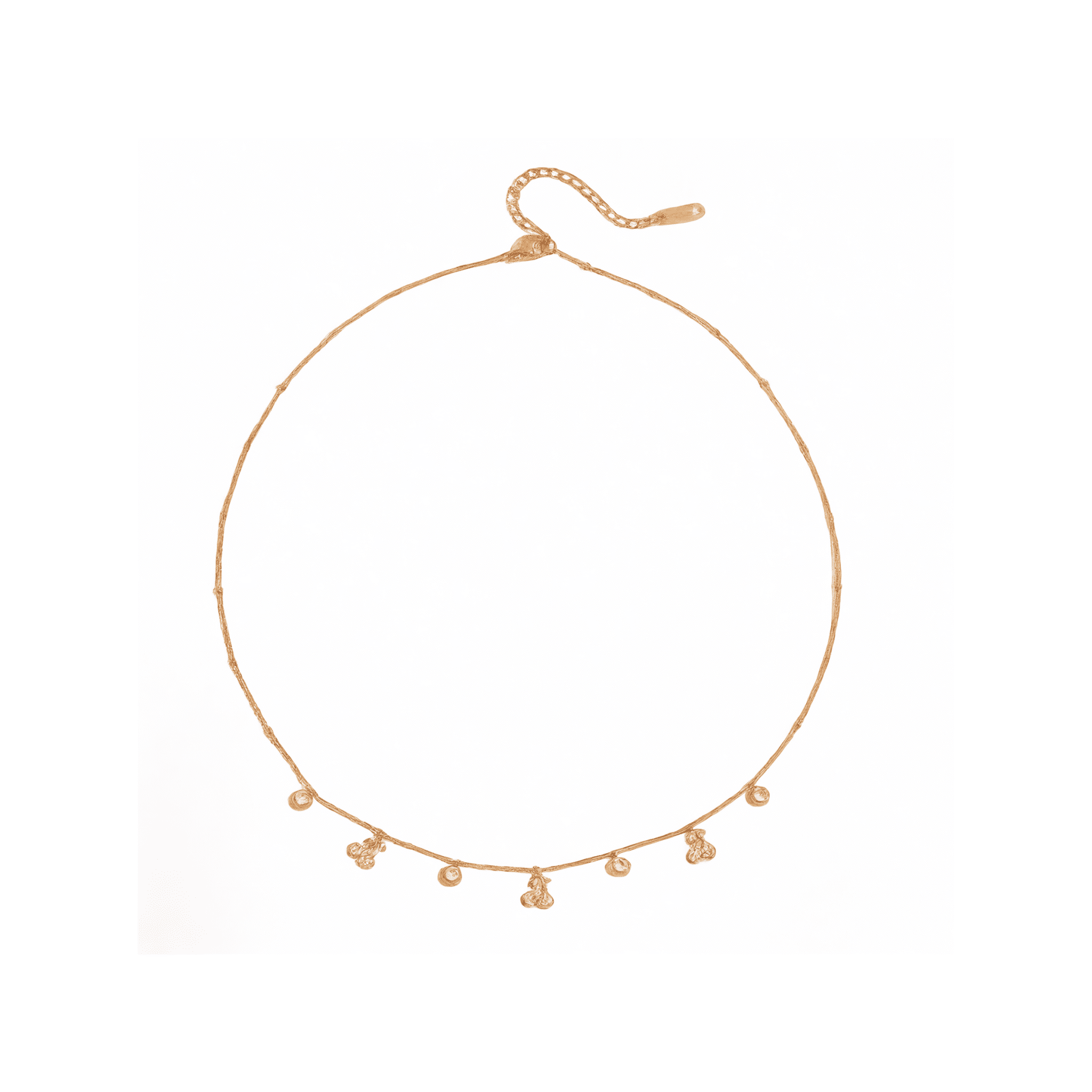 Guirlande de Cerises Necklace - 18k Gold Plated Jewelry Switzerland