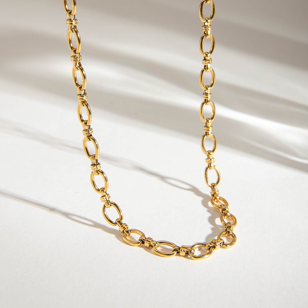 Liaison d’Or Necklace - 18k Gold Plated Jewelry Switzerland