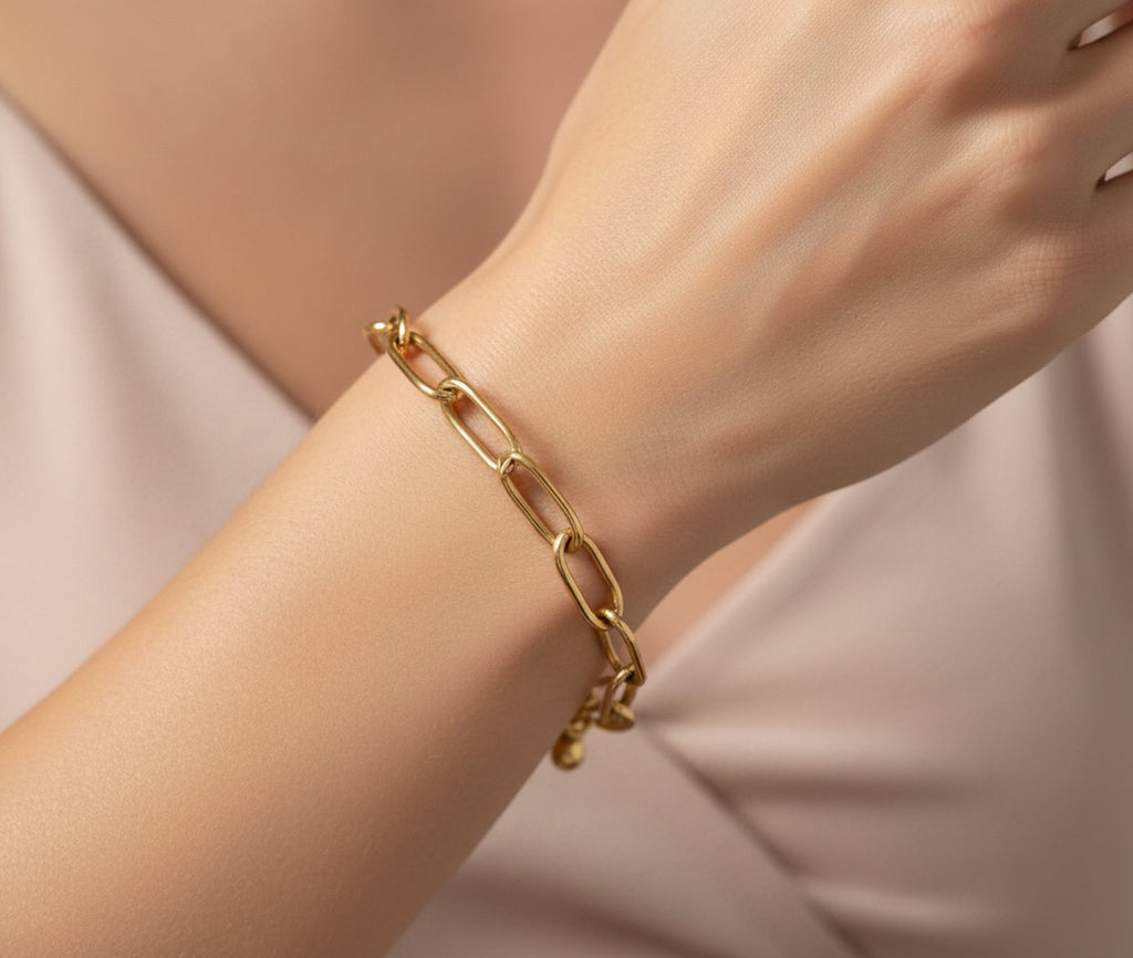 Lien Marin d’Or Bracelet - 18k Gold Plated Jewelry Switzerland