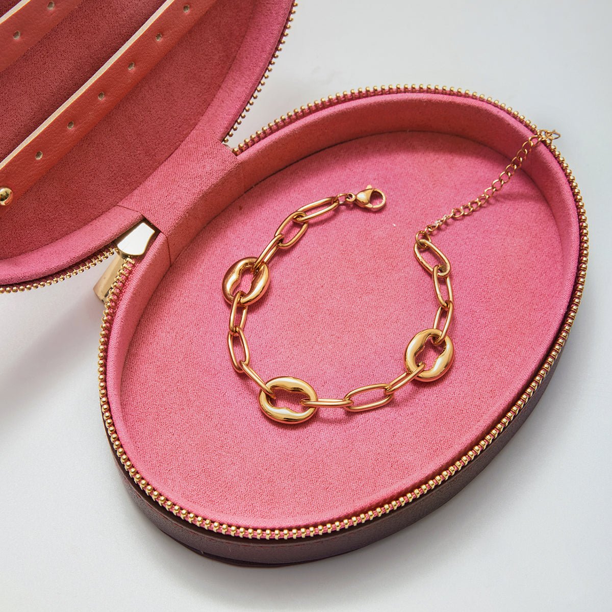 Lien Marinière d’Or Bracelet - 18k Gold Plated Jewelry Switzerland