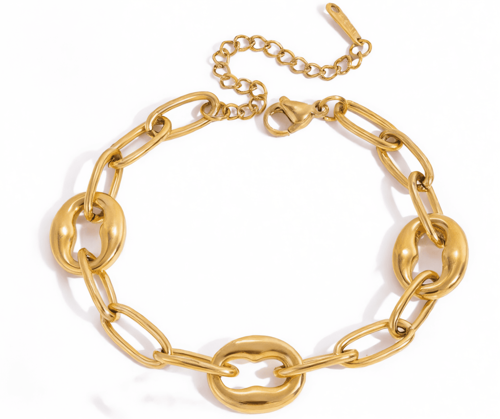 Lien Marinière d’Or Bracelet - 18k Gold Plated Jewelry Switzerland