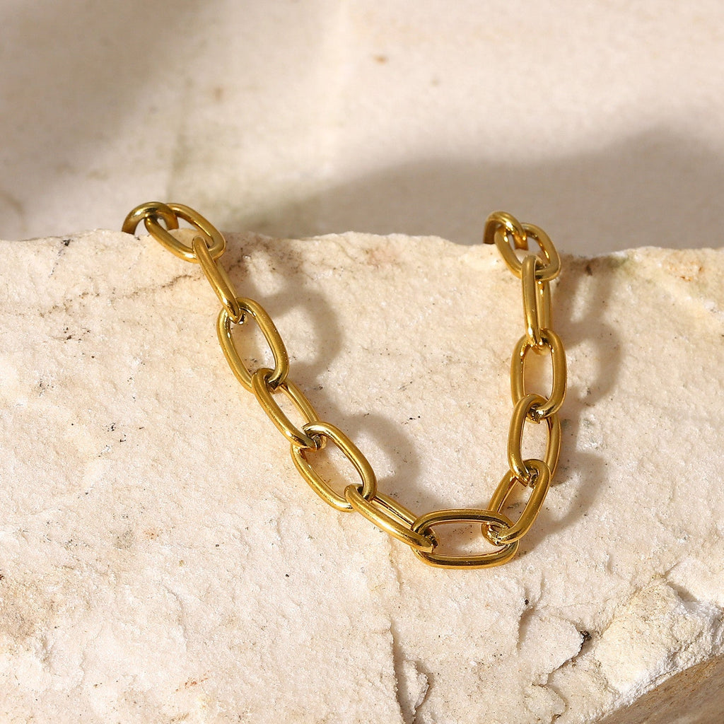 Lien Marinière d’Or Bracelet - 18k Gold Plated Jewelry Switzerland