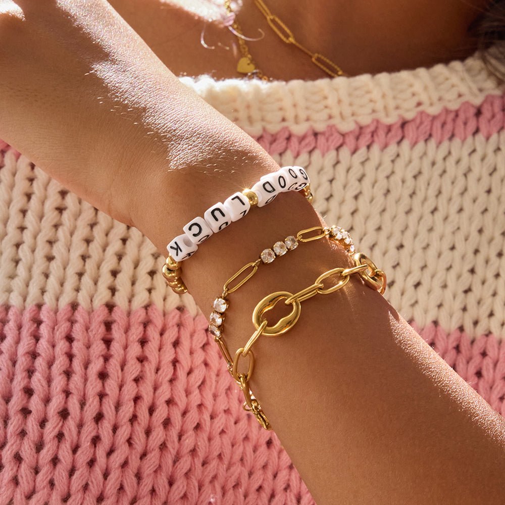 Lien Marinière d’Or Bracelet - 18k Gold Plated Jewelry Switzerland