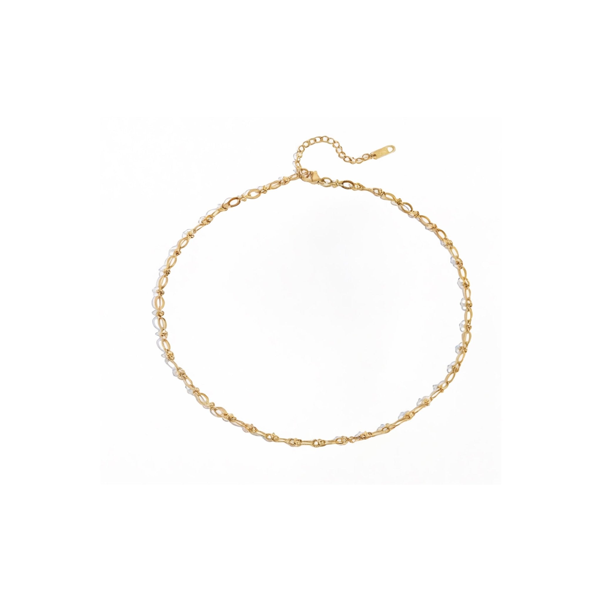 Ligne Torsadée Necklace - 18k Gold Plated Jewelry Switzerland