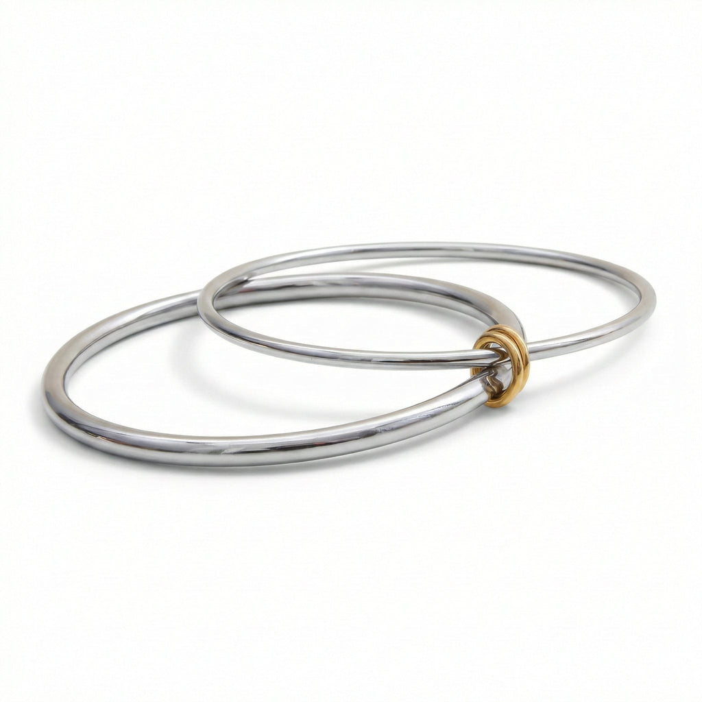 Manchette Lien Éternel Bracelet - 18k Gold Plated Jewelry Switzerland