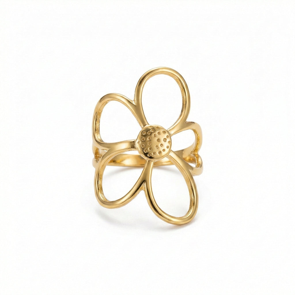 Marguerite de d’Or Mckella Ring - 18k Gold Plated Jewelry Switzerland