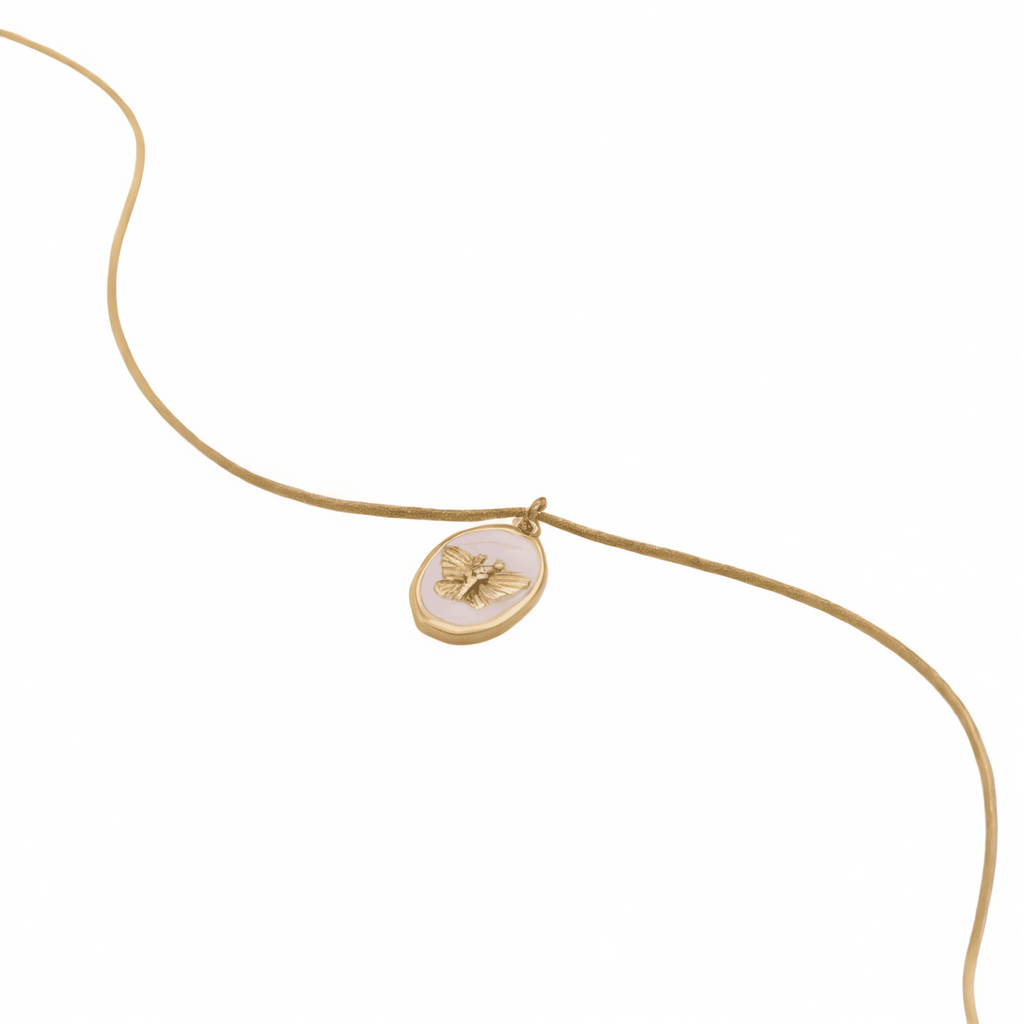 Métamorphose d’Ivoire Necklace - 18k Gold Plated Jewelry Switzerland