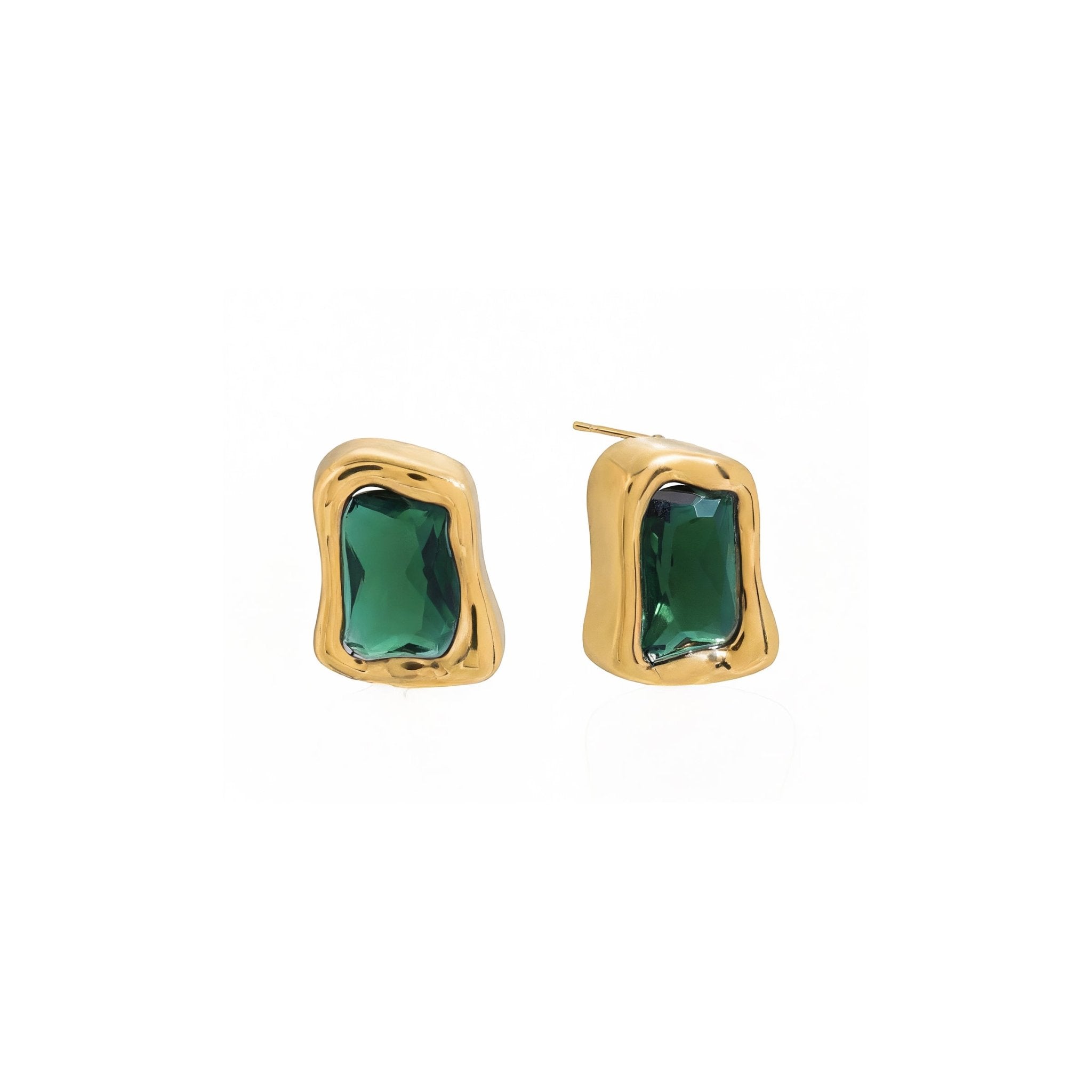 Miroir d’Aurore Earrings - 18k Gold Plated Jewelry Switzerland