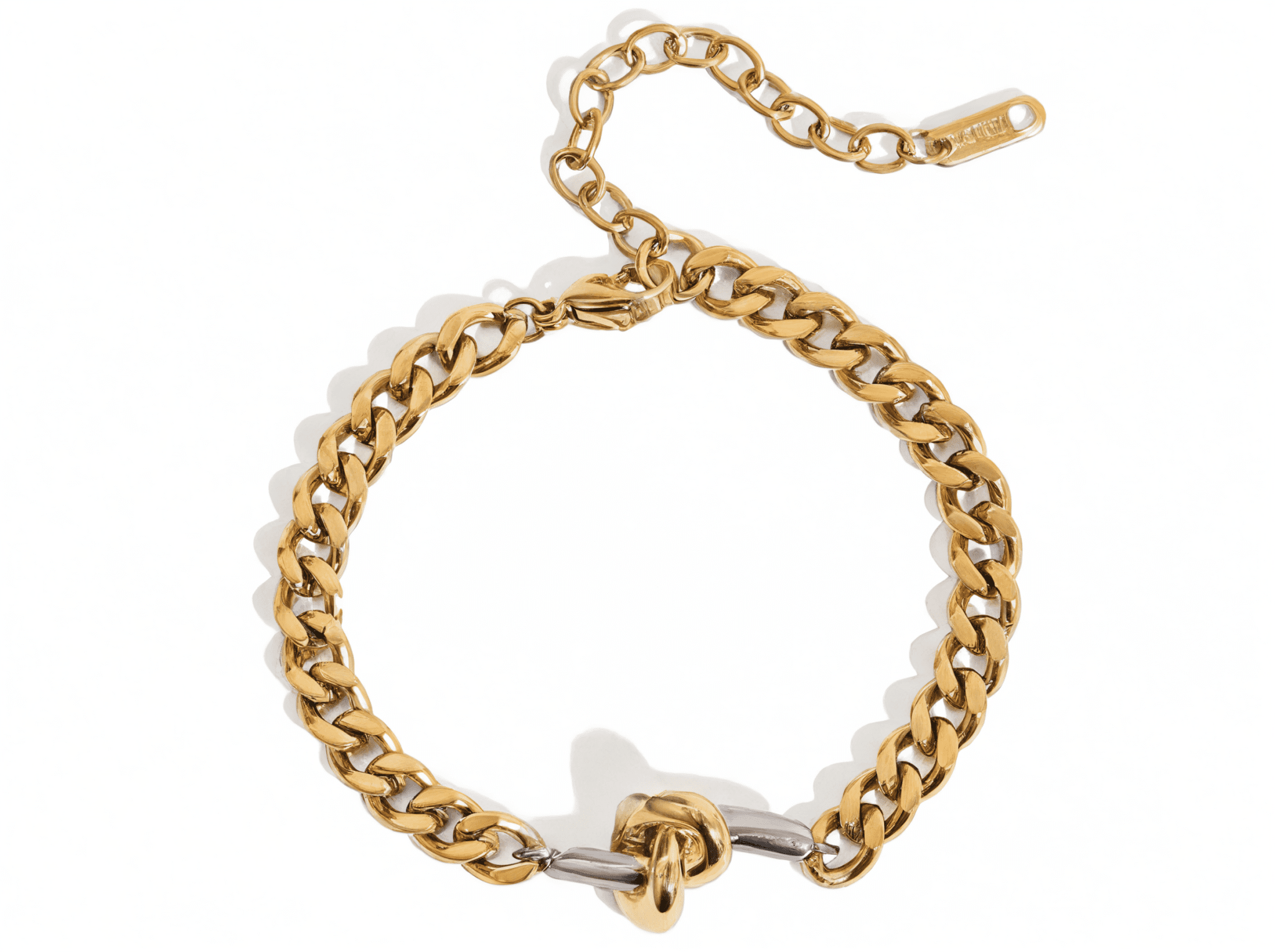 Noeud d’Or Bracelet - 18k Gold Plated Jewelry Switzerland