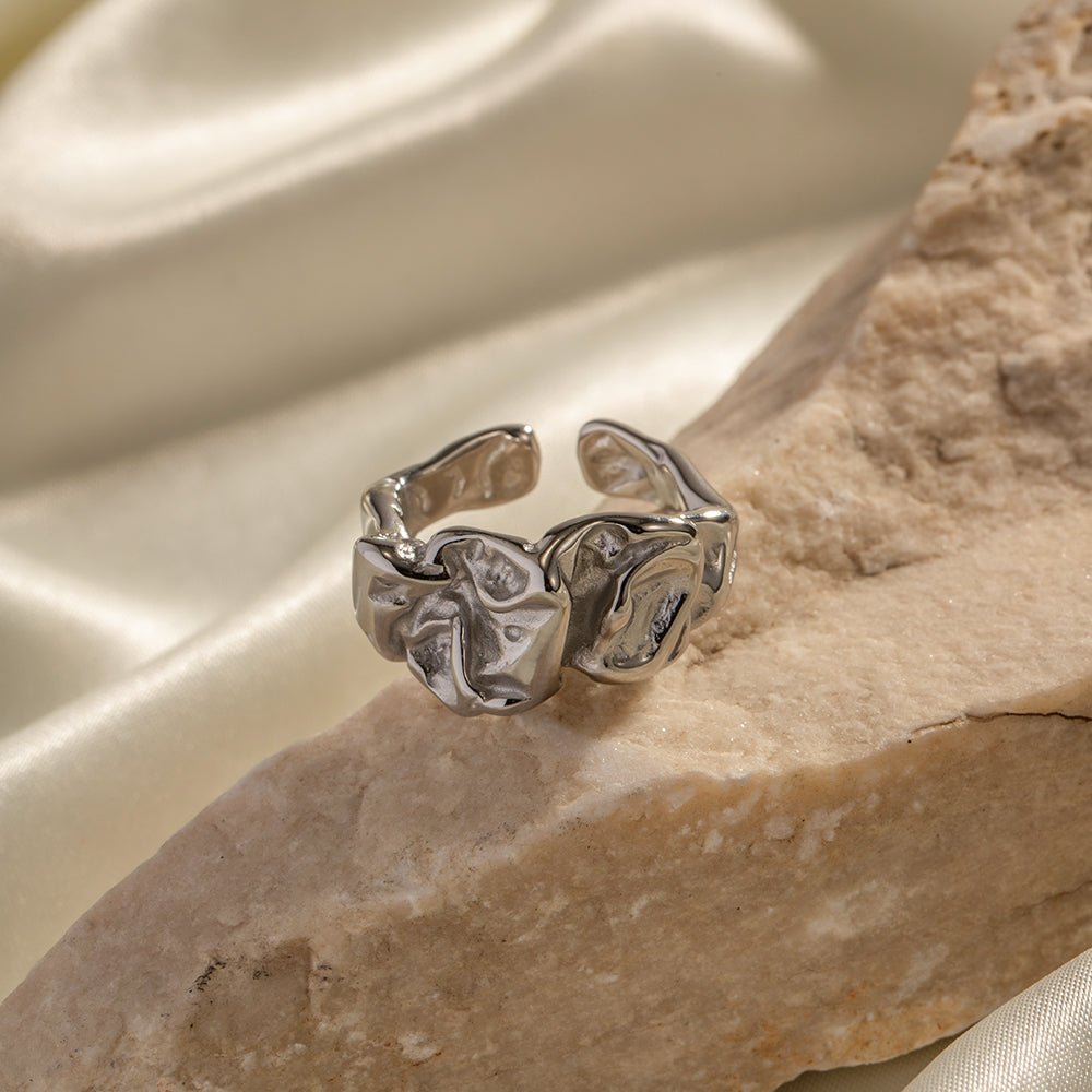 Nuage d’Argent Ring - 18k Gold Plated Jewelry Switzerland