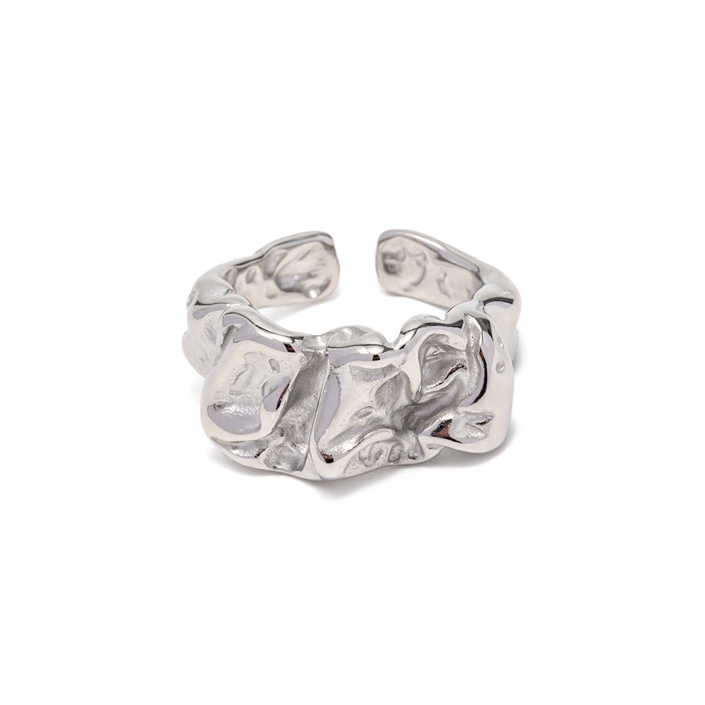 Nuage d’Argent Ring - 18k Gold Plated Jewelry Switzerland