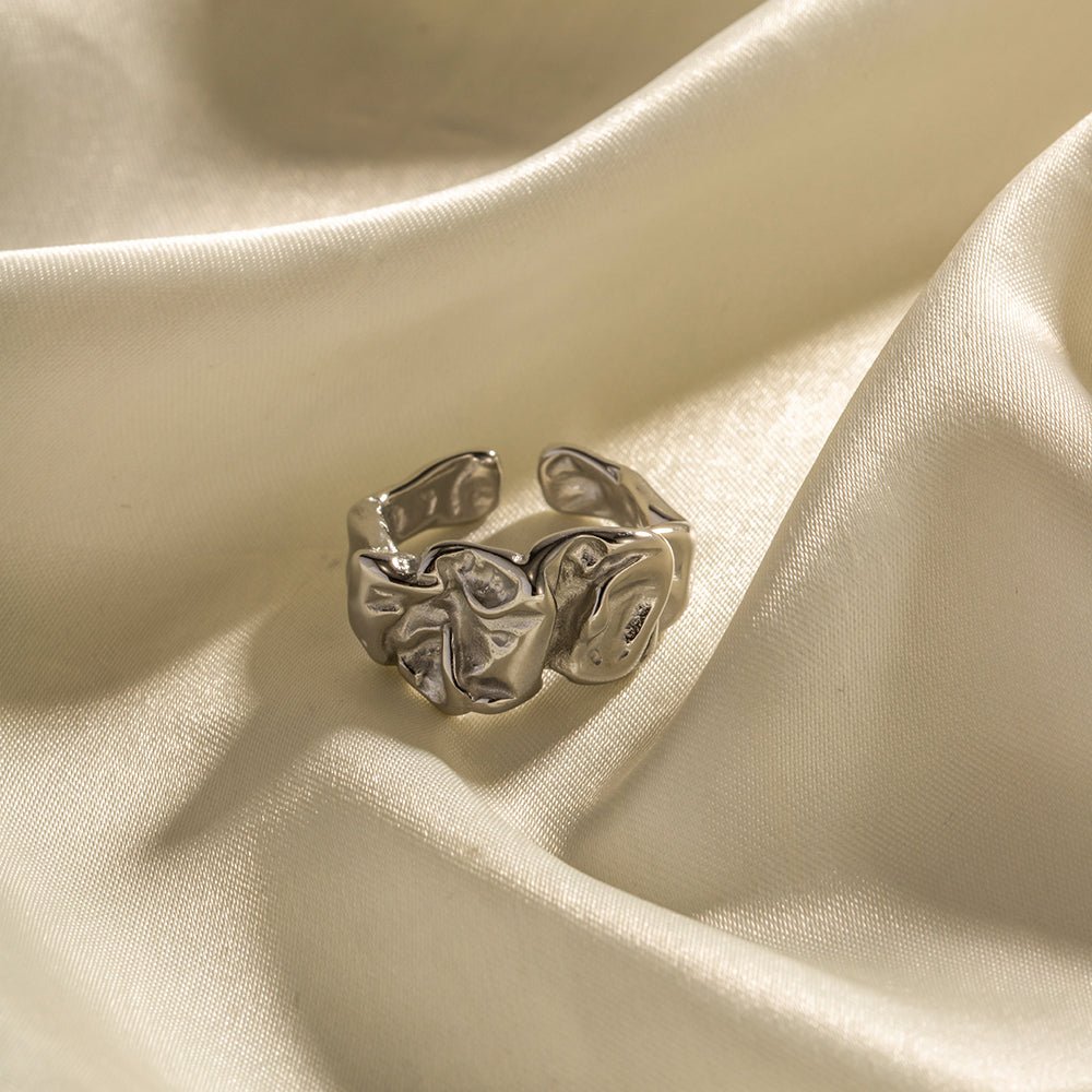 Nuage d’Argent Ring - 18k Gold Plated Jewelry Switzerland