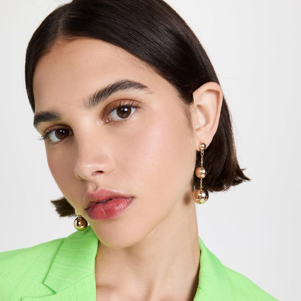 Perles d’Or Earrings - 18k Gold Plated Jewelry Switzerland