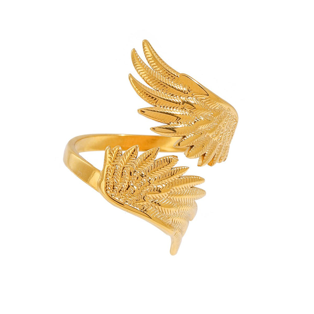 Plumage d’Ange Ring - 18k Gold Plated Jewelry Switzerland