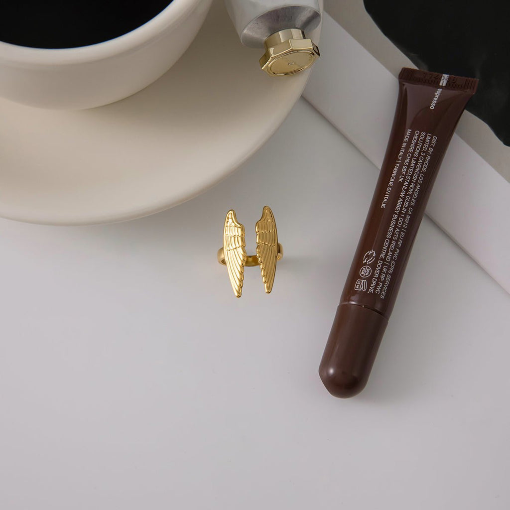 Plumes d’Ange Ring - 18k Gold Plated Jewelry Switzerland