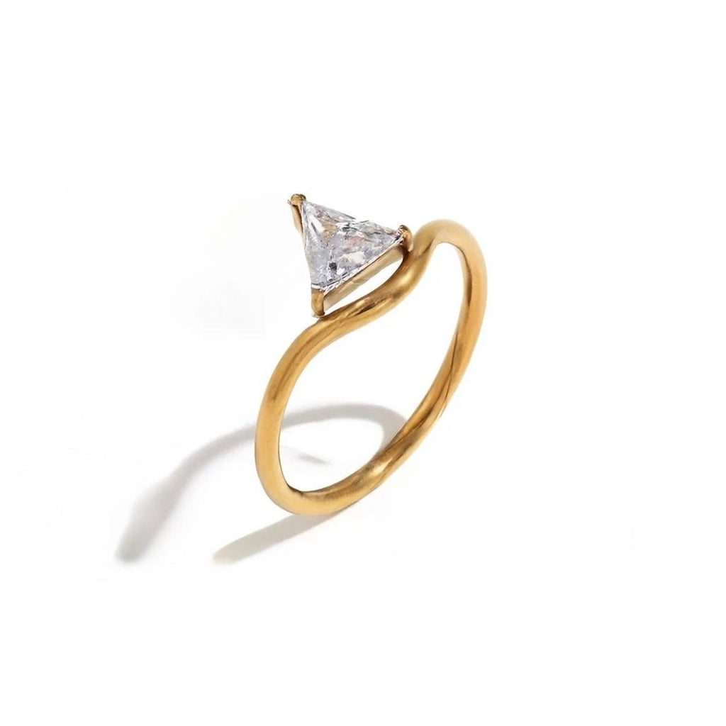 Prisme d’Aurore Ring - 18k Gold Plated Jewelry Switzerland