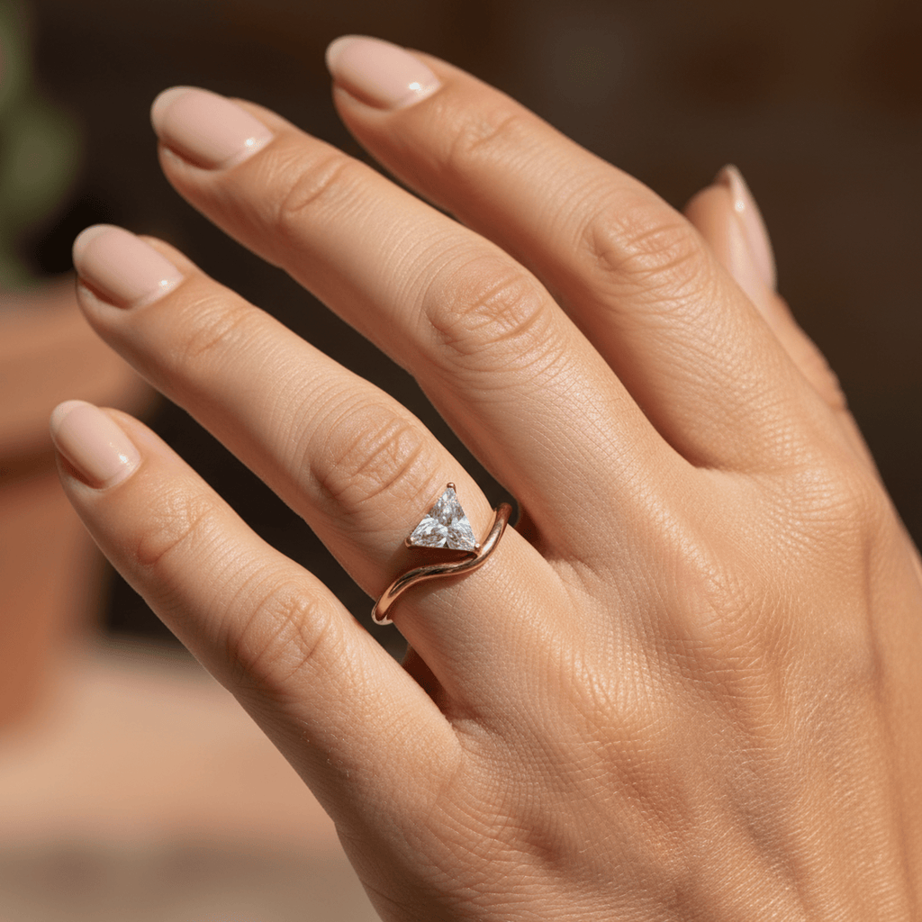 Prisme d’Aurore Ring - 18k Gold Plated Jewelry Switzerland