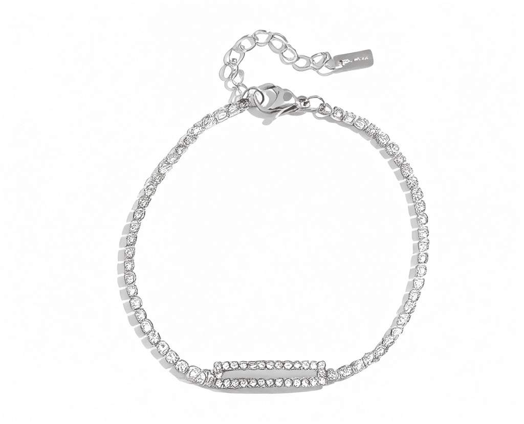 Rivière Étoilée Bracelet - 18k Gold Plated Jewelry Switzerland