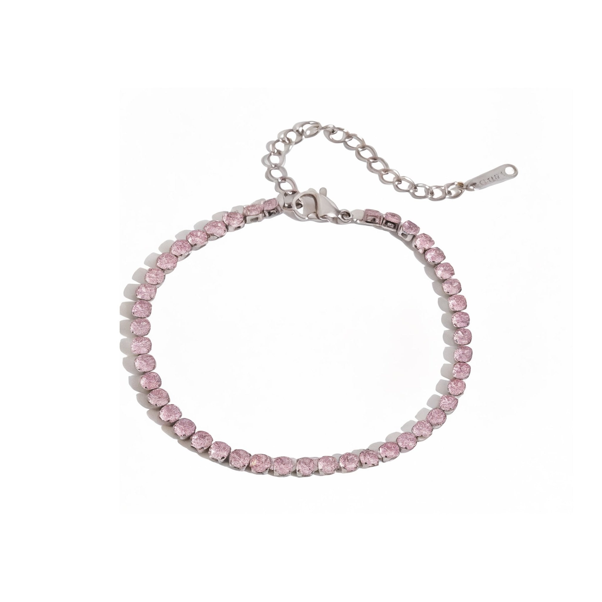 Rivière Rosée Bracelet - 18k Gold Plated Jewelry Switzerland