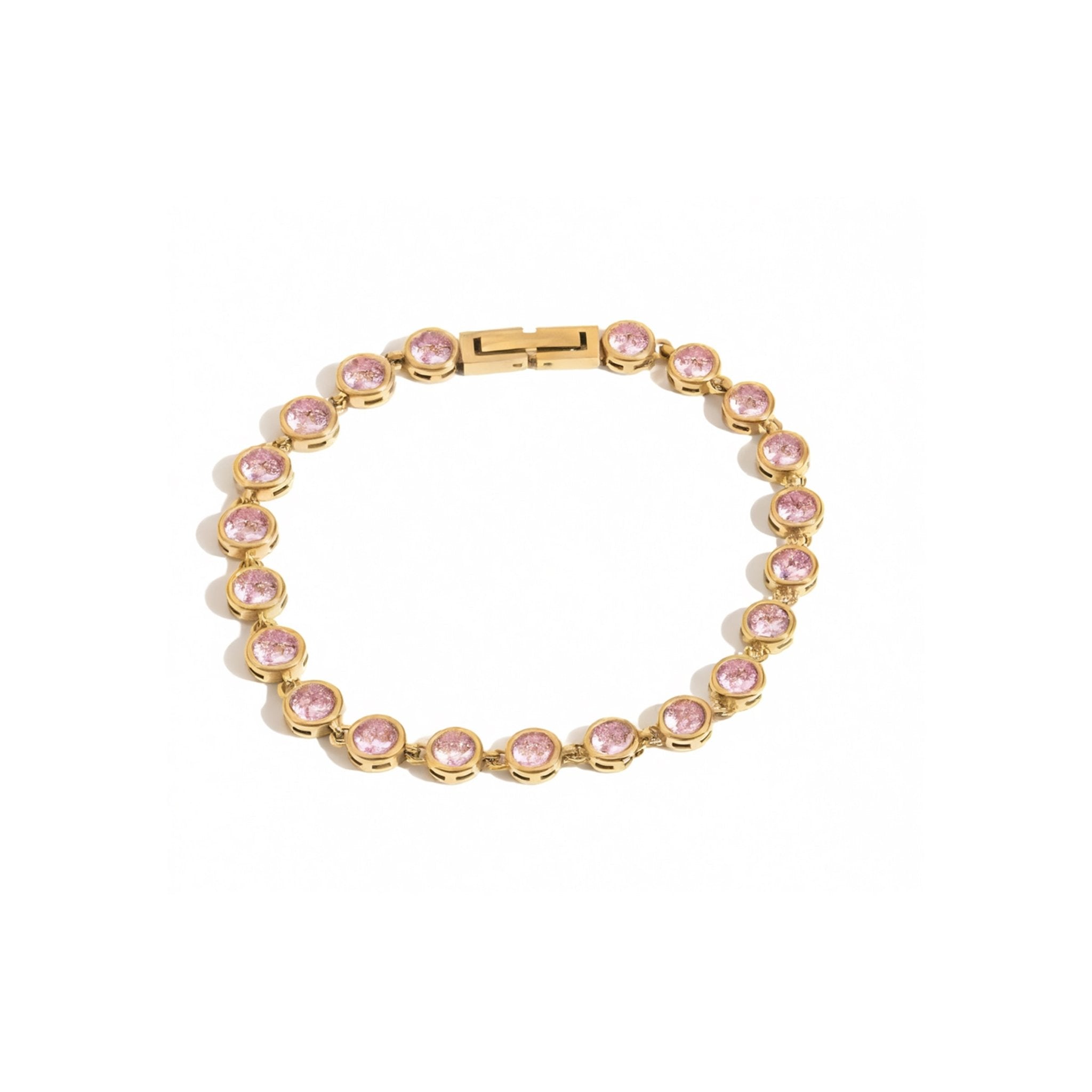 Ronde Rosée Bracelet - 18k Gold Plated Jewelry Switzerland