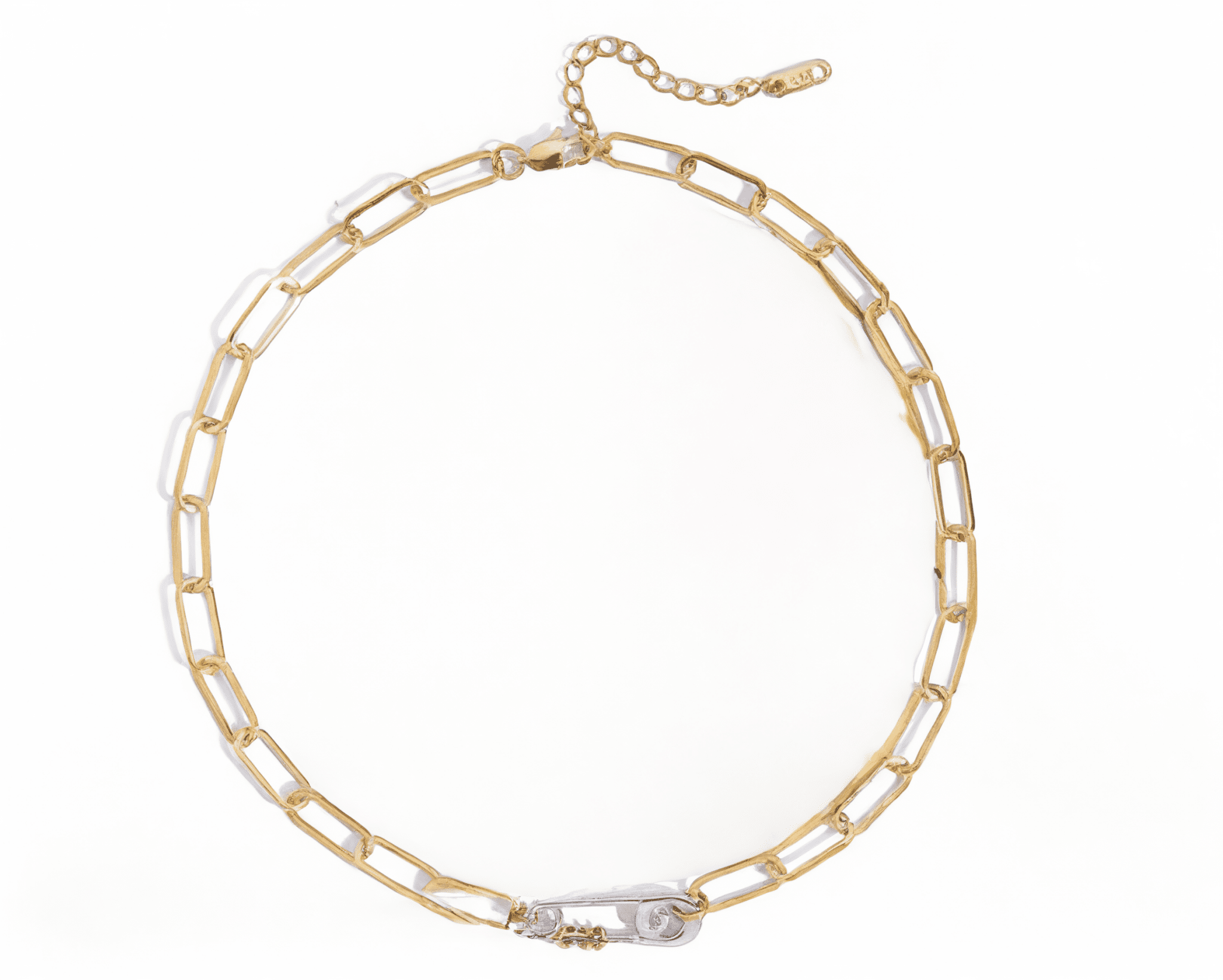 Secret Épinglé Necklace - 18k Gold Plated Jewelry Switzerland