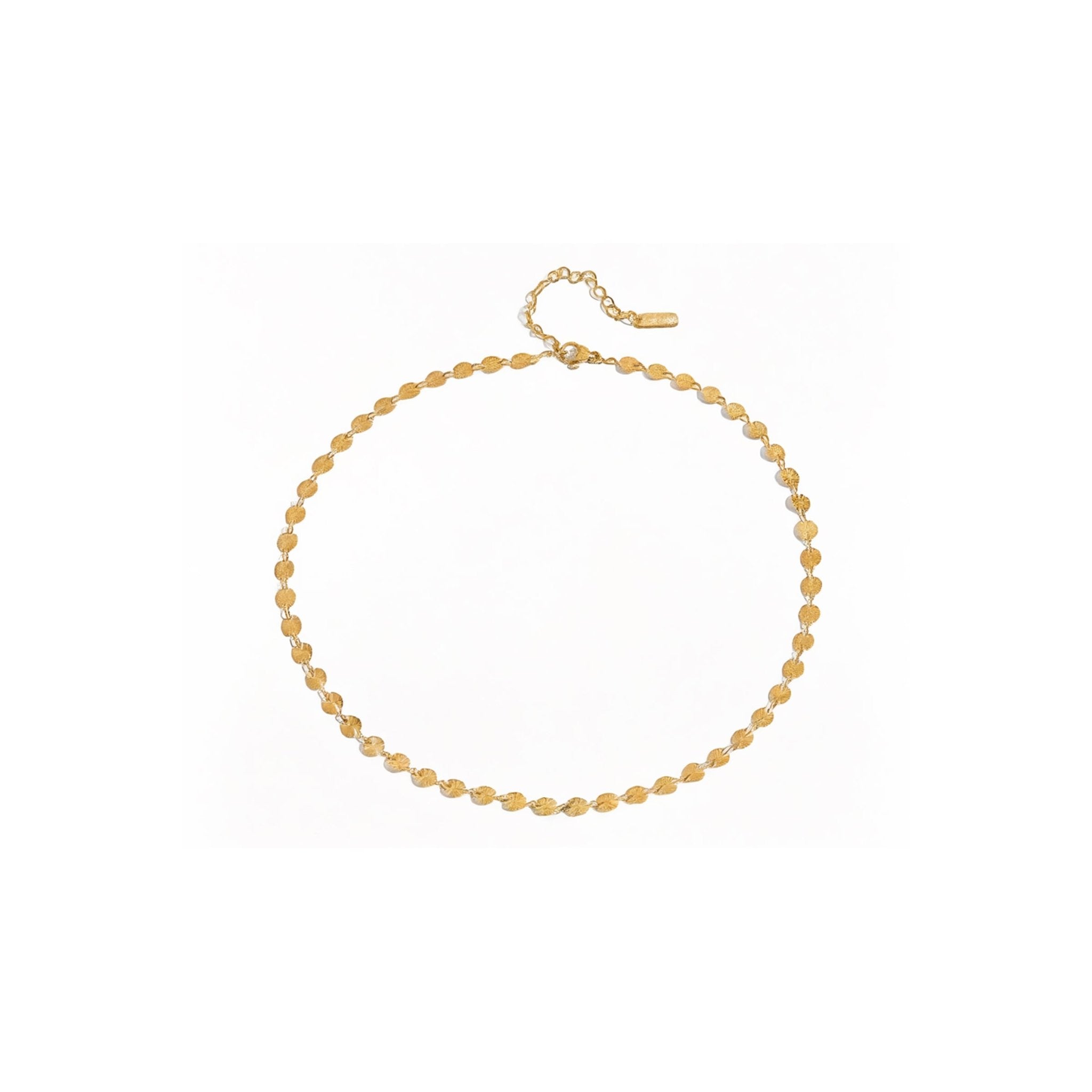 Sequins d’Aurore Necklace - 18k Gold Plated Jewelry Switzerland