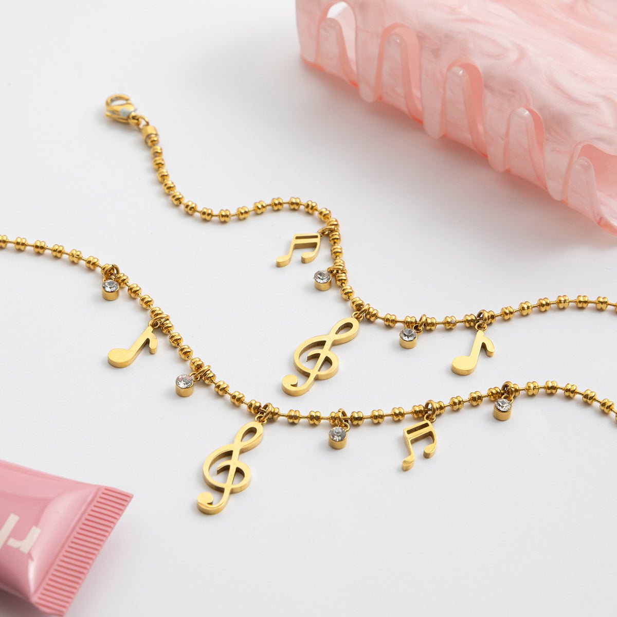 Symphonie d’Or Bracelet - 18k Gold Plated Jewelry Switzerland