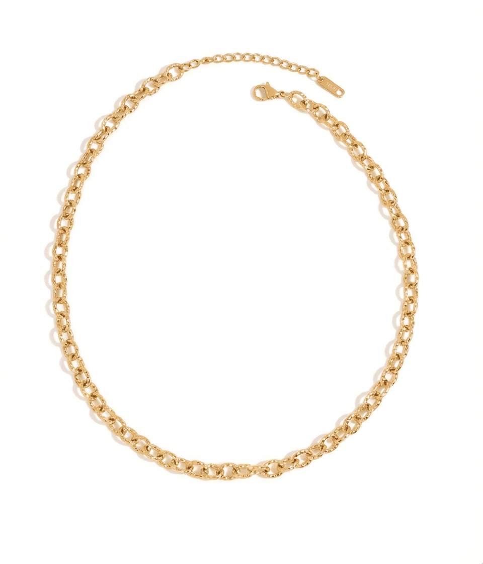 Torsade d’Or Necklace - 18k Gold Plated Jewelry Switzerland