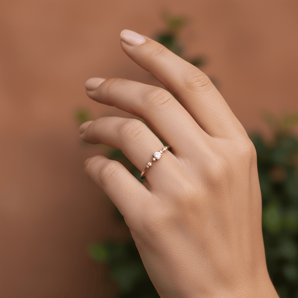 Torsade Scintillante Ring - 18k Gold Plated Jewelry Switzerland